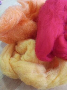 50g 100% Merino Wool Combed Top Roving Yarn Spinning Felting Crafts